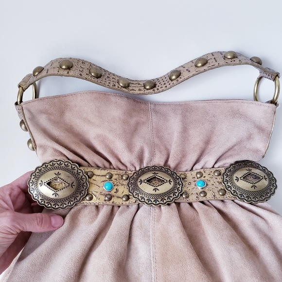 Vintage Kathy Van Zeeland Tan Shoulder Bag - Picture 6 of 16